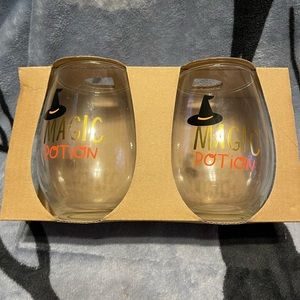 “Magic Potion” glasses Target 2020 Halloween set of 2